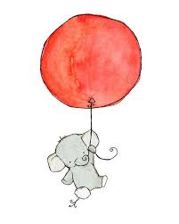 A Good Luck Elephant For Baby Room I D Paint This On A Nursery Room For Sure Animals Iphone Wallpaper Art Wallpaper