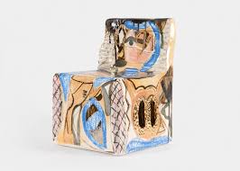 Great for small spaces or empty corners, this deep lounge chair will provide a great place to sit back and relax. 8 Chairs That Double As Works Of Art Art Chair Textile Artists Sculptural Chair