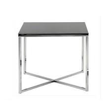 Designer couchtisch glastisch tisch beistelltisch chrom silber repro milchig 50. Lounge Tisch Design Kunststoff Schwarz 35 X 35 Cm Shop Eventservice Essen De