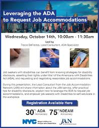 Leveraging the ADA to Request Job Accommodations