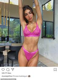 Wife in pink lingerie shared. Chantel Jeffries Sets Pulses Racing While Rocking Hot Pink Lace Bra And Underwear For Sultry Snap Readsector