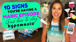 Exercise can be a great way to calm anxiety or your mood during a manic phase of bipolar disorder. How To Know When You Re In A Manic Episode Bipolar Disorder Youtube