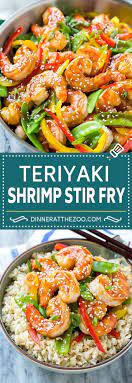Shrimp Teriyaki Vegetables Stirfry Dinner Dinneratthezoo Recipes Shrimp And Vegetables Shrimp Stir Fry