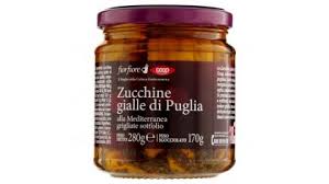 Fare la conserva delle zucchine sottolio è un'antica tradizione contadina. Zucchine Gialle Di Puglia Alla Mediterranea Grigliate Sott Olio Legumi Secchi E In Scatola Conserve Spesa Online A Casa Confronta Le Offerte Di Spesa A Domicilio Coop Cooplombardia Miaspesa It