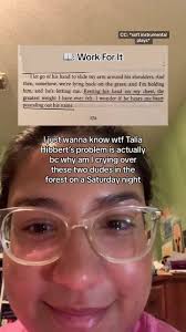 I just #booktok #taliahibbert #workforit