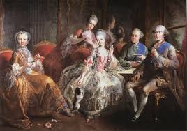 1768 Jean Baptiste Charpentier The Penthievre Family Or The Cup Of Chocolate Tumblr History Of Chocolate Painting 18th Century