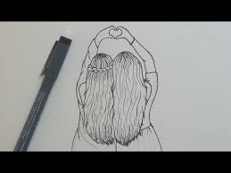 Beste vrienden clipart beste vrienden jassen bff clipart soul sisters clipart friends clipart aquarel kapsels custom besties clipart. How To Draw Best Friends Easy Step By Step Youtube