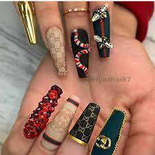 Beautifulmakeup Beautifulmakeupartist Beautifulmakeups Beautifulgirl Beautifulgirls Makeuplook Beaut Gucci Nails Coffin Nails Designs Long Acrylic Nails