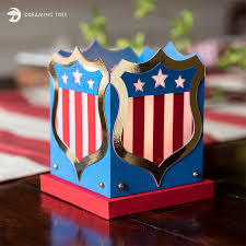 Patriotic Tealight Free Svg Dreaming Tree