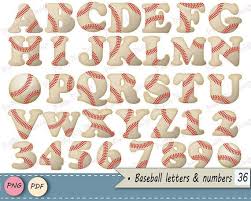 Below is a list of words related to another word. Baseball Letters Clip Art Baseball Numbers Png Baseball Etsy Baseball Letters Card Embellishments Clip Art