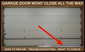 Garage Door Will Not Close All The Way Leaves Gap At Bottom Garage Doors Automatic Garage Door Chamberlain Garage Door Opener