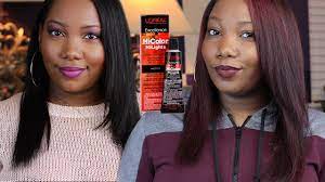 Did you ever use loreal hicolor hilights over a previous dye? How To Coloring My Texlaxed Hair No Bleach Using Loreal Hicolor Highlights Magenta Youtube