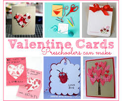 Overall, the valentine's day kids crafts cost less than $10 and we made six valentine cards, but only three with chocolates. Valentine S Day Cards For Preschoolers To Make Novocom Top