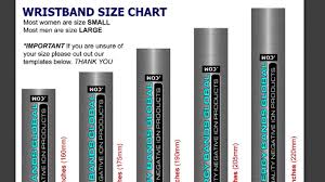 Negative Ion Bracelet Size Chart For Energy Factor The