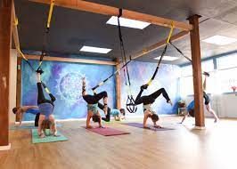 Phone checked in this morning for a yoga class on the fly! One Mind Yoga Trx Yoga Fusion Issaquah Wa 98027