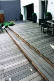 Lame terrasse bois composite alvéolaire dual gris anthracite, l: Cibm Centre Import Bois Lame De Terrasse Ipe Face Lisse L 4 90 M 21x145 M Point P