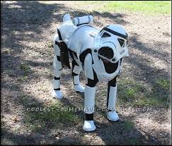 Awesome Stormtrooper Costume For A Dog Dog Costumes Best Dog Costumes Dog Storms