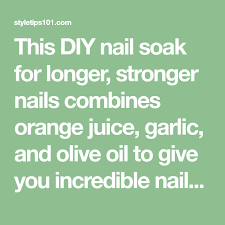 Diy Nail Soak For Longer Stronger Nails Nail Soak Strong Nails Diy Nails Soak