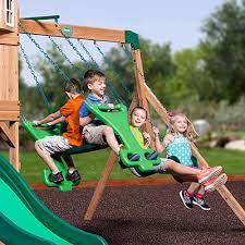 We had three basic options when it came to acquiring a swing set: Swing Sets Playground Equipment The Home Depot