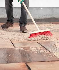 Our landscape contractor prefers using a dry installation bluestone or concrete pavers (hp henry tennyson bluestone)with polymeric sand for the joints. Paving Mortar Joint It Simple Stonewood Products