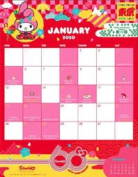 These include many websites offering free interactive calendars and printable calendars that can be customized. More Kawaii Sanrio Calendars For 2020 Modes Blog