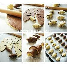 iki renkli sarma kurabiye tarifi siz de boyle eglenceli sunumlar hazirlamak ister turkagram bakery desserts baking sweets food