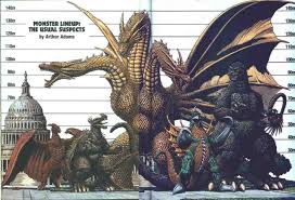 The Usual Suspects Kaiju Height Chart Godzilla