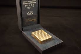 Vintage St Dupont Gold Plate Lighter Ligne 1 Small In Etsy Dupont Lighter Lighter Vintage