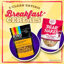 7 Clean Eating Breakfast Cereals Clean Eating Breakfast Clean Eating Healthy Cereal