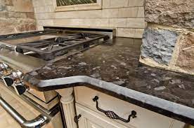 Brown antique is an exquisite granite from angola. Leathered Antique Brown Granite And River Valley Granite In Vienna Va Traditional Kitchen Dc Metro By Granite Grannies Houzz