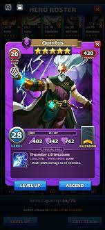 Pro méně reklam se přihlaš a komentuj postavu quintus. Advice About Quintus 5 Hero Gameplay Help Tactics Empires Puzzles Community Forum