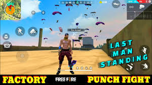 Free Fire Factory Fight Booyah 20 Ff Fist Fight On Factory Roof Garena Free Fire Ff Fist King Youtube