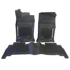 Genuine Toyota Accessories Pt9088916002 Front And Rear All Weather Floor Mat Black Set Of 3 Read More At Floor Liners Toyota 4runner Toyota Accessories