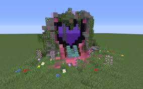 Nether portal that turns off when you return. Minecraft Nether Wall Ideas Novocom Top
