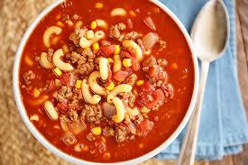Put the sauteed meat in the crock pot along with the remaining ingredients. Goulash Soup Southern Bite
