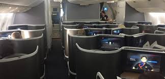 The business class cabin is split up into 2 parts and separated by a curtain. Is There A Big Difference Between Ba And Aa Business Class Cabins Monkey Miles