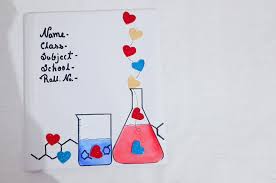 Chemistry Project File Cover Decorations Chemistry Projects Craft Work Projects