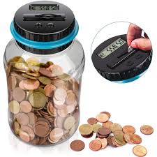 Cash truck money box fingerprint password electronic automatic coins savin. Money Box Counter Piggy Bank With Lcd Display Automatic Coin Counting Jar Large Capacity Piggy Bank Digital Piggy Bank Children Friends Walmart Canada