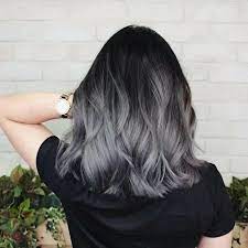 152 Ideas Hair Grey Ombre Short Black Hair Inspiration Color Silver Hair Color Hair Styles