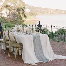 Wedding Venue Goals With Beautiful Long And Flowy Table Linens And Gauze Table Runners In Sim In 2020 Sequin Wedding Table Table Runners Wedding Elegant Table Settings