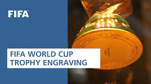 This prestigious award is the work of italian artist silvio gazzaniga. Fifa World Cup Trophy Engraving Youtube