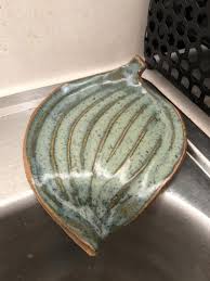Self Draining Soap Dish Handmade Pottery Clay Pottery Pottery