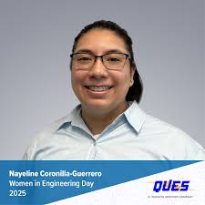 Celebrating Nora Rivera-Davani for Women in Construction Week 2025! 👷‍♀️ Nora  marks six incredible years at QUES, progressing from the Land Department at  their first Division 60 office in Florida, to her