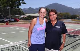 The evonne goolagong story was published and became an. Ash Barty And Evonne Goolagong Cawley Surprise Tennis Players In Cairns