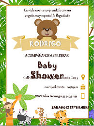 Invitaciones Baby Shower Nino Ejemplos Y Plantillas Editables Descarga Gratis Powerpoint Canva Y Word