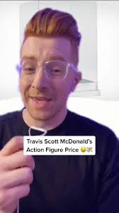 Travis Scott X Mcdonalds Action Figure