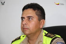 Coronel Edison Valverde, comandante del distrito Portoviej…