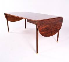 Ikea's bamboo drop leaf table is a shining example of quality and flexible design. Midcentury Drop Leaf Dining Table In Rosewood With 2 Extensions 111548