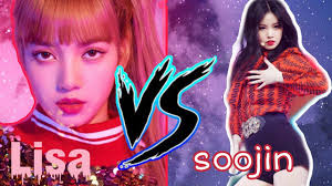 Soojin(수진) also known as seo soo jin (서수진) is a south korean singer under cube entertainment. Dance Battle Lisa Blackpink Vs Soojin G I Dle Youtube