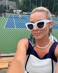 Another Wooden Racquet Tournament in the books! 🏆🎾Your girl won best  dressed with my retro Palm Royale (1960's ladies who lunch) inspired look!!  You know I can't resist a costume! 🤣 Lots